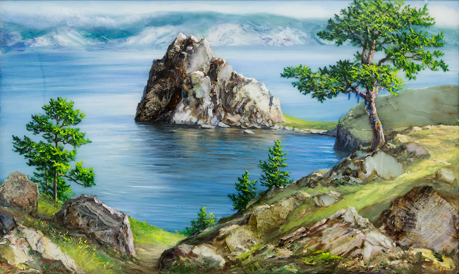 Байкал. Остров Ольхон. Мыс Бурхан